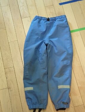 Villervalla Blue Reflective Detail Rain Pants